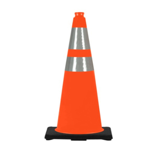 RC900G-1 GRIP HEAVY DUTY SCHWARZE BASIS PVC-VERKEHRKEGEL 